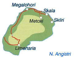 map of Agistri